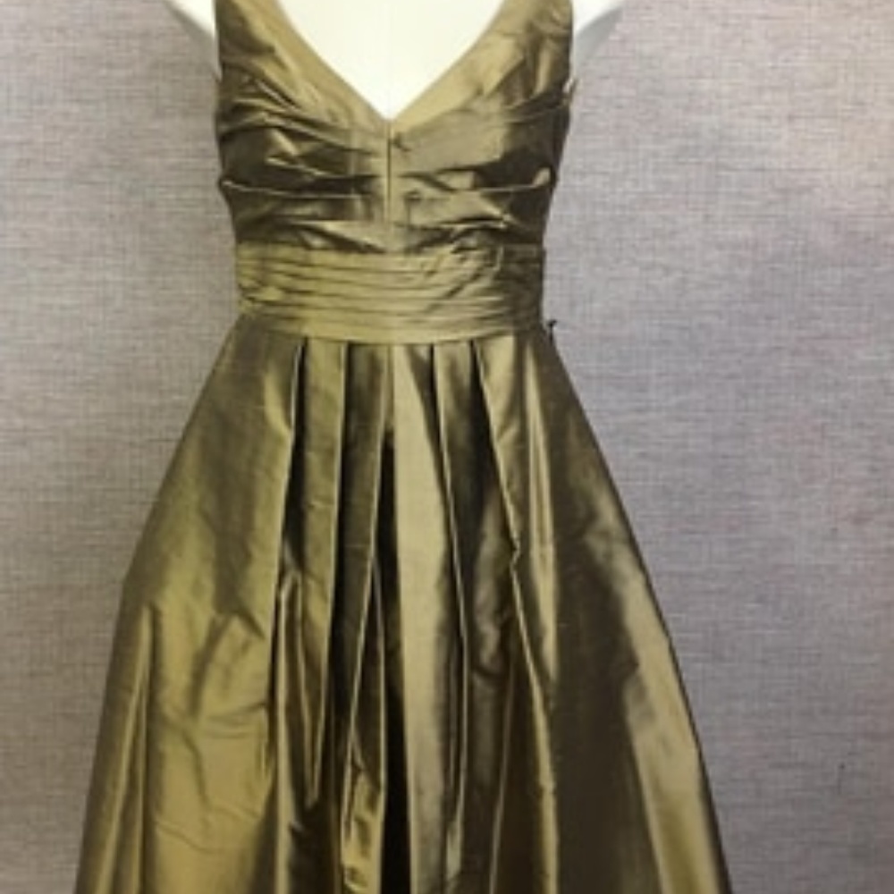 Green Party Dress